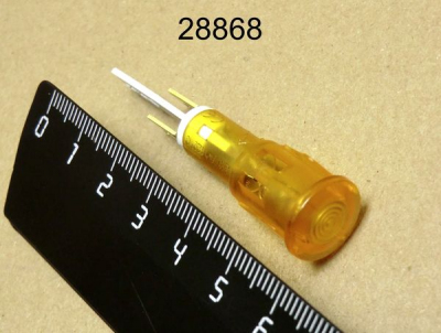 Лампа сигнальная желтая ABAT 12000006276