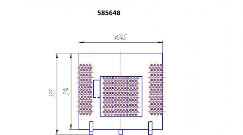 Сетка боковая МОК-150М ( с 23.07.04г. по 02.11г.) Торгмаш Барановичи 0236056