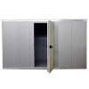 Камера холодильная замковая,  10.66м3, h2.12м, 1 дверь расп.правая, ППУ80мм, потолочные панели по корот.