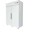 Шкаф холодильный, GN2/1, 1400л, 2 двери глухие, 8 полок, ножки, -5/+5С, дин.охл., белый
